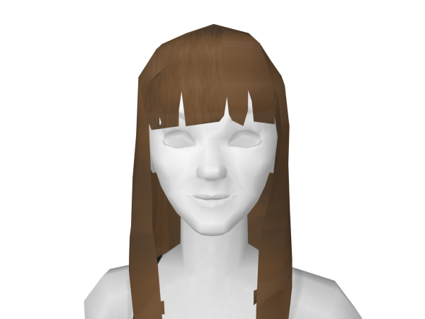 Avatar Brown Speedway with Straight Bangs