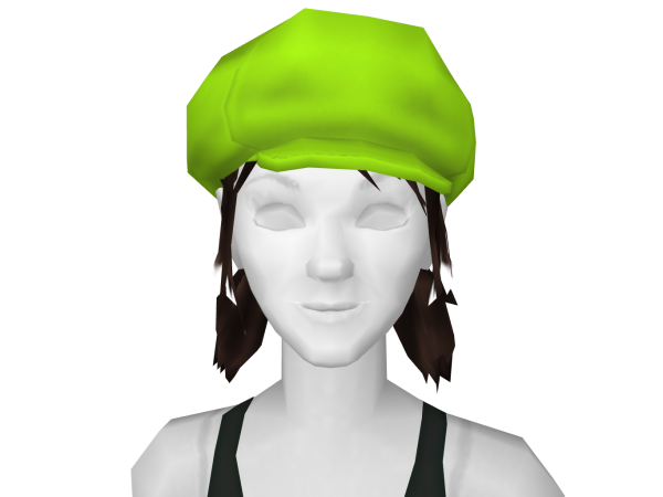 Avatar Green Mod Pod Newsboy Hat