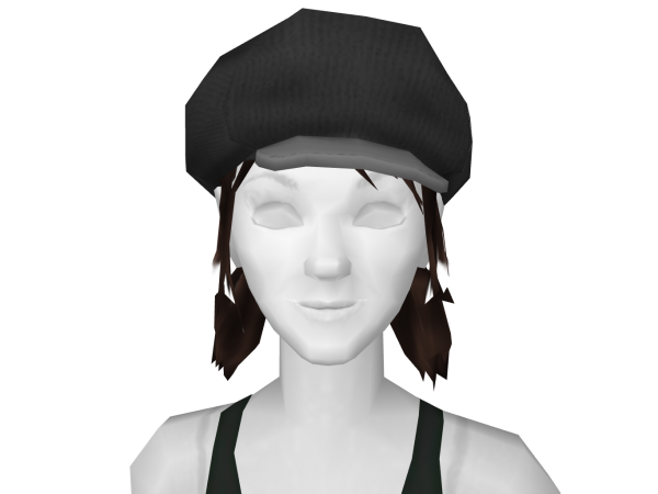 Avatar Gray Mod Pod Newsboy Hat