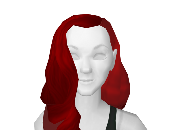 Avatar Red Glam Waves