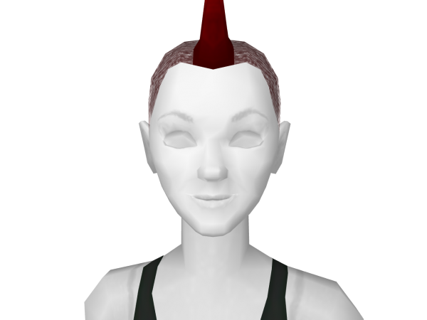 Avatar Spiked Mohawk Red