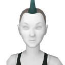 Avatar Spiked Mohawk Teal