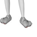 Avatar White Bunny Feet
