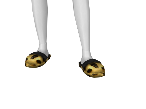 Avatar Cheetah Slippers