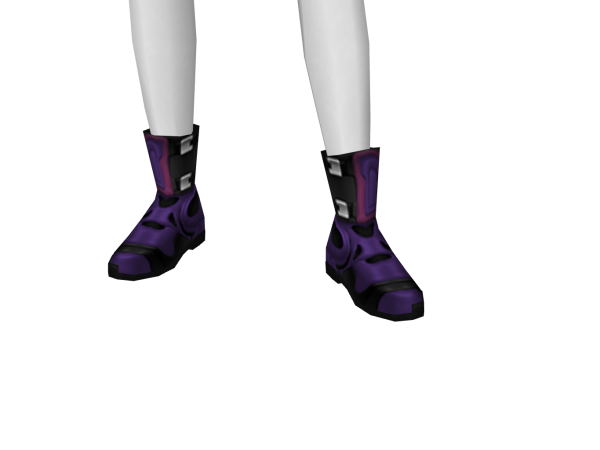 Avatar Striped purple KongMoto Boots