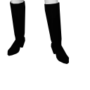 Avatar Matte Black Knee-high Boots