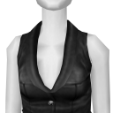 Avatar Black Leather Vest