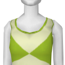 Avatar Diamond Sleeveless A-Line Dress