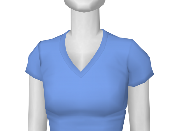 Avatar Blue Medical Scrubs Shirt
