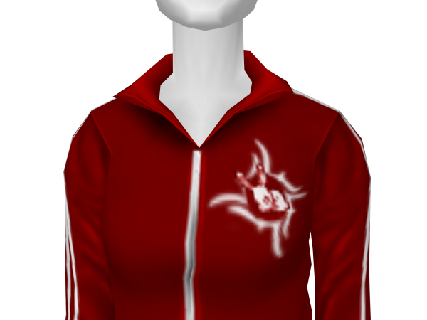 Avatar Sporty Red & White Track Jacket