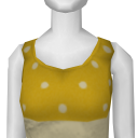 Avatar Yellow Polka-Dot Dress