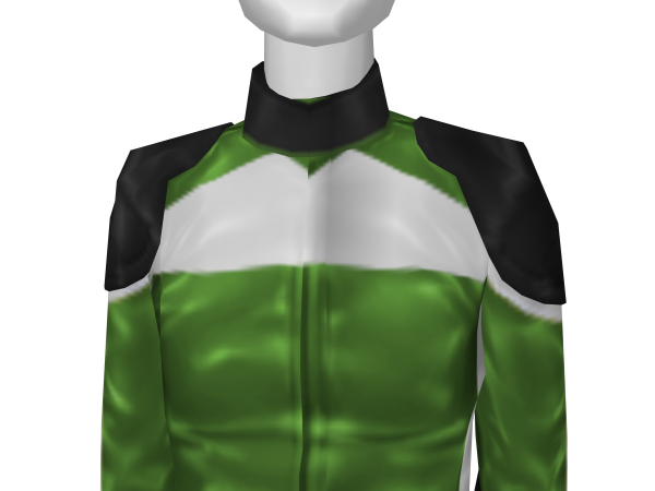 Avatar Green Black White Moto Jacket