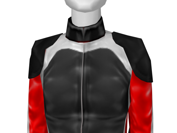 Avatar Red White Black Moto Jacket