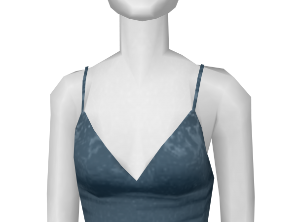 Avatar Gray Blue Slip Dress