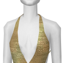 Avatar Golden Bikini Top