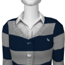 Avatar Blue Striped Sweater