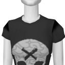 Avatar Black skull T-shirt