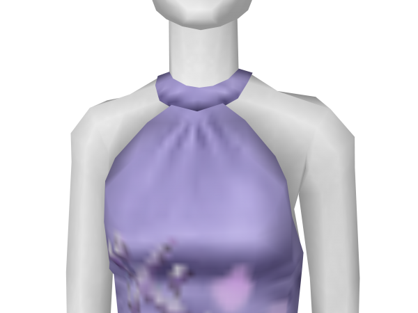 Avatar Lavender silk dress