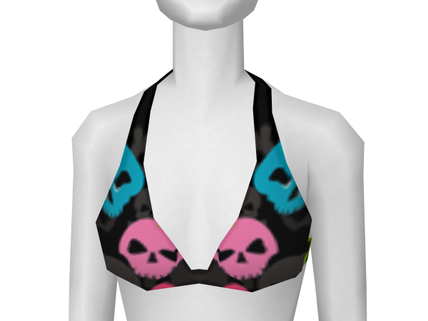 Avatar Skull Bikini Top