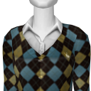 Avatar Ladies Argyle Sweater