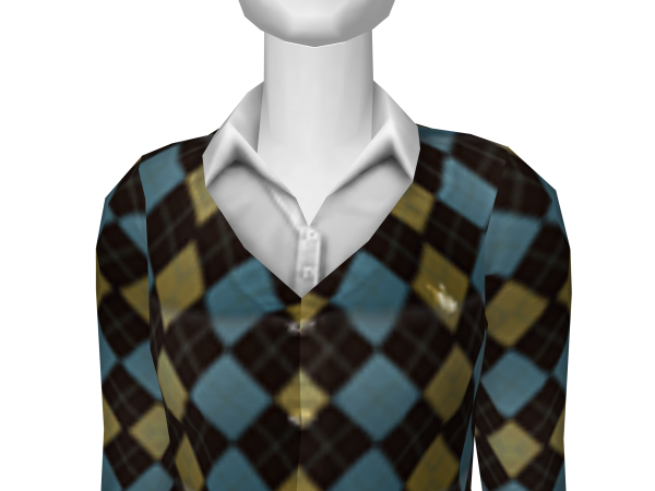 Avatar Ladies Argyle Sweater