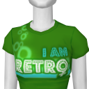 Avatar Green Retro Junkie Top