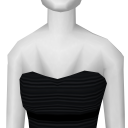 Avatar Black Stripped Dress