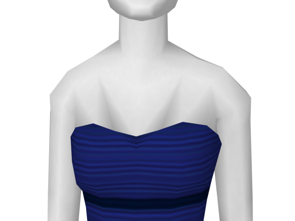 Avatar Blue Stripped Dress