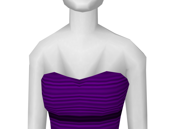 Avatar Purple Stripped Dress