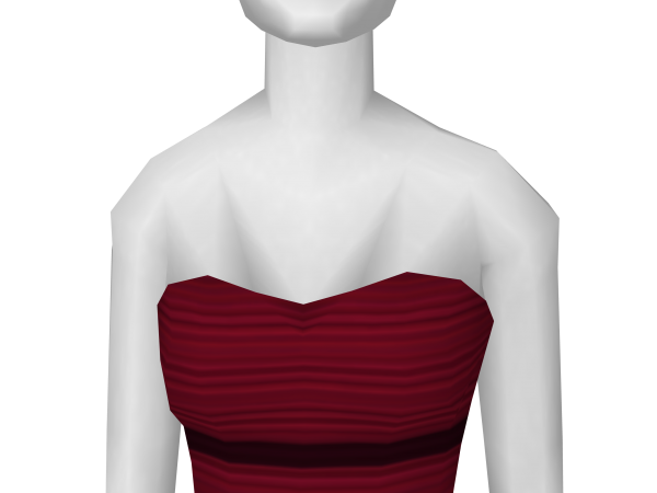 Avatar Red Stripped Dress