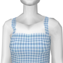 Avatar Blue Gingham Dress