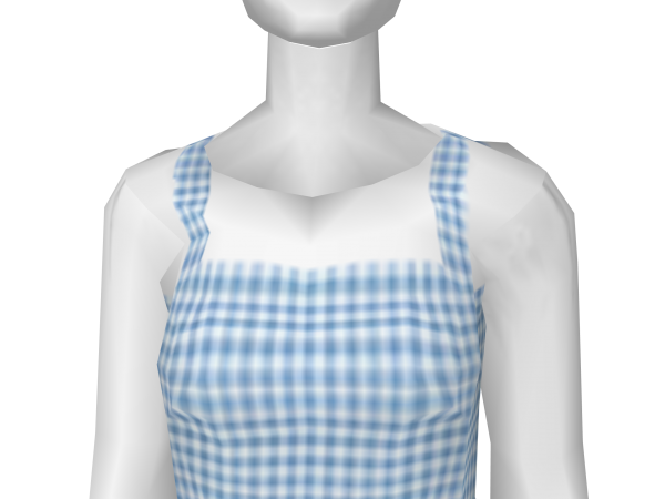 Avatar Blue Gingham Dress