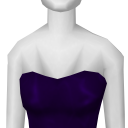 Avatar Deep Purple Strapless Dress