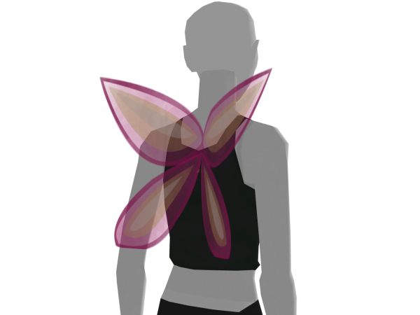 Avatar Pink Fairy Wings
