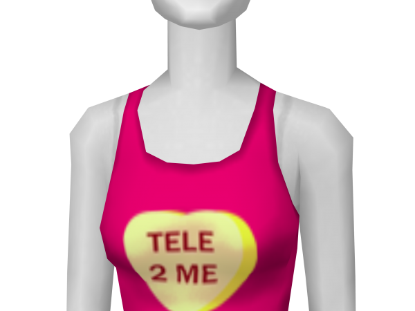 Avatar Candy Heart "Tele 2 Me" Mini Tee