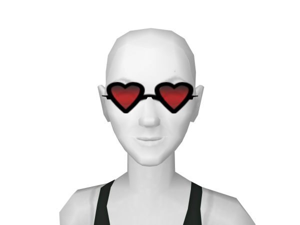 Avatar Heart Shaped Glasses