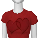 Avatar Girls Two Hearts Tee