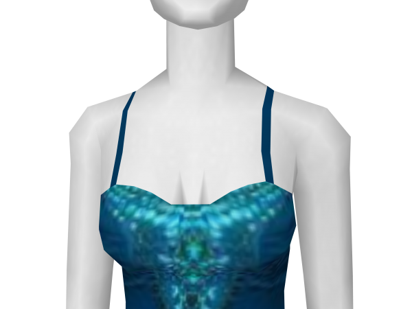 Avatar Blue Bustier