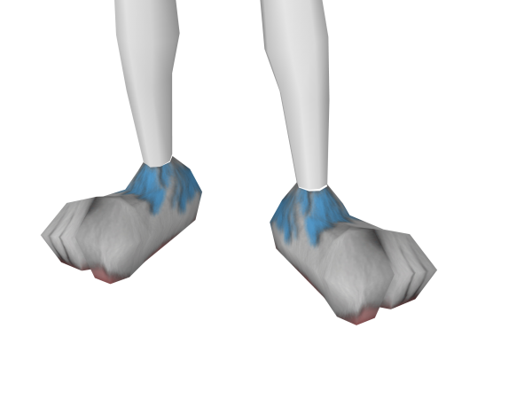 Avatar Blue Bunny Feet