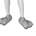 Avatar Gray Bunny Feet