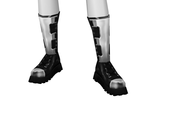 Avatar Black Steel-Toe Boots