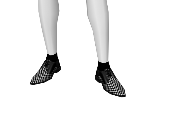 Avatar Checkered Dress Shoes