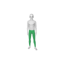 Avatar Green White Lucha Libre Pants