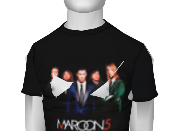 Avatar Black Maroon 5 Tee