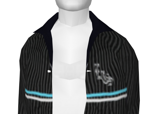 Avatar Black Pin-Striped Jacket