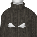 Avatar Cable Turtleneck Sweater