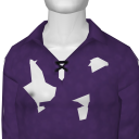 Avatar Purple Print Victorian Shirt