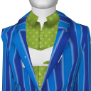 Avatar Blue Stripe Suit Jacket