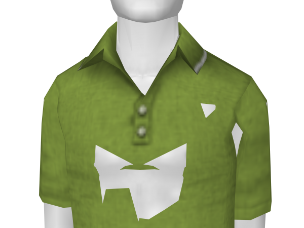 Avatar Green Shortsleeve Polo