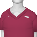 Avatar Red Medical Scrubs shirt